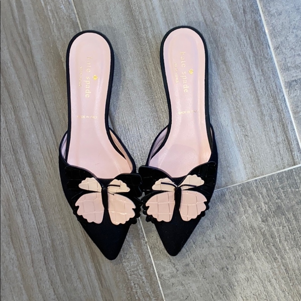 Kate Spade Butterfly Mules